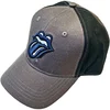 The Rolling Stones Navy Tongue (2-Tone) Kapa Charcoal Grey & Black UNI