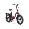 Električni bicikl 20 MARS fat bike (250W 36V/12.5Ah lithium) Crvena