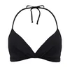 Barts SOLID HALTER, ženski kupaći gornji dio, crna 5504