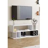 HANAH HOME TV polica Selya White