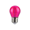 LED FILAMENT sijalica G45 E27/2W/230V ružičasta