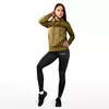 GymBeam Ženski duks Athlete Military Green
