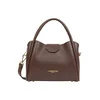 LANCASTER Paris Ročna torbica Lancaster Sac a main Aimantée S Ida Double Marron - In - Or Ple rjava