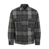 JACK & JONES Prehodna jakna JORRoxbury bež / antracit / pegasto siva