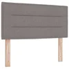 Vidaxl Vzglavje Taupe 100 cm blago