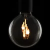 SEGULA LED Fire Flame Line E27 1W G125 prozorna viseča 1800K - Steklo