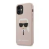 Maska Karl Lagerfeld za iPhone 12 mini pink.