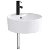 Umivaonik za kupaonicu Mat Crna 40,5 x 40,5 x 15 cm Metal