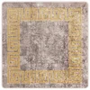 Vidaxl Preproga runner MARSA Siva 100 x 100 cm Poliester in PVC