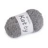Pletena preja Katty 100 g - siva