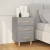 vidaXL vidaXL Nočna omarica siva sonoma 40x40x66 cm inženirski les, (20916486)
