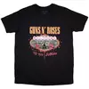 Guns N Roses Welcome to the Jungle Black M Ženske Majica