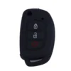 CAR 888 ACCESSORIES Silikonska navlaka za ključeve Hyundai crna
