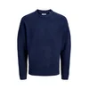 Jack & Jones Junior Pulover JJESoho Ollie temno modra