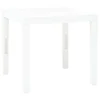 Vidaxl Vrtna miza 78x78x72 cm plastika