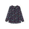 SHEEGO Bluza modra/rosé/temno rdeča