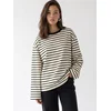 MixRay Majica Sweatshirts kremna