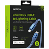 Innostyle INNOSTYLE POWERFLEX USB-C LIGHTNING MFI KABEL ZA HITRO POLNJENJE ZA IPHONE KEVLAR 2M MODRI