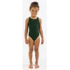Girls swimsuit finis youth bladeback solid pine 22