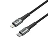 Superior USB data kabl SU-K109, Type-C na Lightning, Pleteni, 27W, 3A, 2 m, Crni