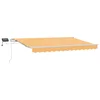Povlačivi tende Pijesak 600 × 350 cm Tkanina i Aluminij