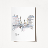 Wallity Poster France Paris-2029, 29,7x42 cm