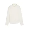 Womens Puma Charlotte Modalon Long Sleeve Golf Top, White, Size XS, Sport