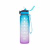 Netscroll MotivationalBottle, flaška za vodo z motivacijskimi verzi in časovnimi oznakami (1000 ml)