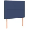 Uzglavlje plavo 90x5x118/128 cm tkanina