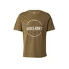 JACK & JONES Majica JPRBLAASTON oliva/črna/bela