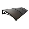 Nadstrešnica Aluminijumska 270x150cm Crna Bronza 5mm
