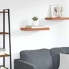 Polica na zidu Zidne Crvena 60 x 23 x 4 cm Konstruirano drvo