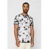 Black Tie Dye Tee White/Black