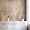 shumee Foto tapeta - Ptičja krila - minimalističen posnetek bež perja z vzorcem od blizu