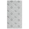 Vidaxl Zunanja preproga ARAKIL siva 80x150 cm PP