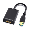 Adapter USB 3.0 (M) - HDMI (F) crni