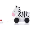 Bbo drvena igracka - zivotinja na vucu - zebra (3g+) ( GB-023 )
