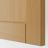 METOD Visoki element-ostava, bela/Forsbacka hrastovina, 60x60x220 cm