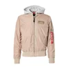 ALPHA INDUSTRIES Prehodna jakna MA-1 bež/temno siva