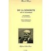 MOYSE : note DE LA SONORITE