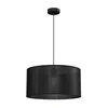 Luster na lanku LOFT SHADE 1xE27/60W/230V O 40 cm crna