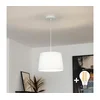 Brilagi - LED luster na sajli CERIA 1xE27/40W/230V prečnik 30 cm beo