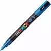 Posca POSCA Uni flomaster; konica 0,9-1,3 mm; moder z bleščicami, (22005627)
