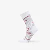 Nogavice Footshop The More Basketball Socks Grey/ Wine 36-38