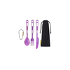 SILVERANT Titanium cutlery - purple