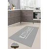 Conceptum Hypnose Tepih Wookece238, 100x300 cm, Sivo-beli