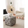 Atelier del Sofa Tabure 48x48x48cm, Sivo