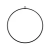 Kovinski krog za lovilec sanj/dekoracijo O50 cm - črna mat