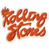 The Rolling Stones Orange Logo Iron-On Patch