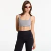 Modrček adidas x entire studios Optime Training Low Support Bra Dove Grey M